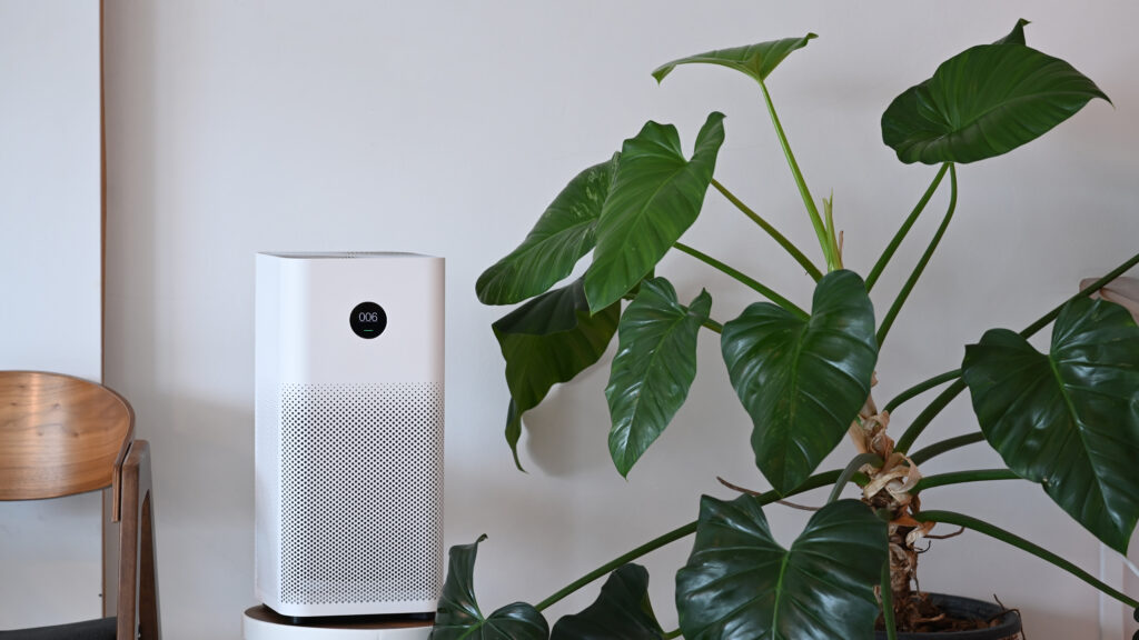  UV light air purifier indoor air quality